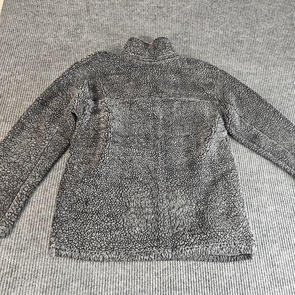 Nebraska Cornhuskers Sweater Womens Medium NCAA Football Sherpa Fleece 1/4 Zip - Picture 12 of 12